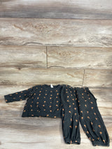 Kate Quinn 2pc Ribbed Mushroom Shirt & Joggers Set Grey sz 3T