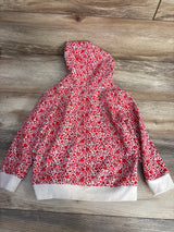 Cat & Jack Floral Pullover Hoodie Red sz 4-5T - Me n Mommy To Be