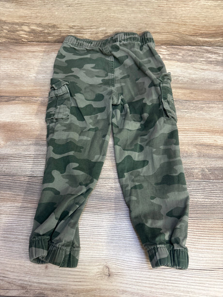 Okie Dokie Camo Cargo Jogger Pants Green sz 3T - Me n Mommy To Be