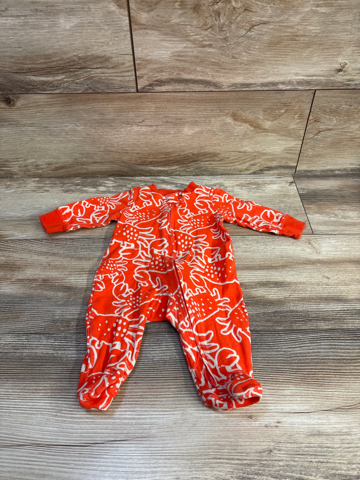 Carter's Crab Sleeper Orange sz 3m