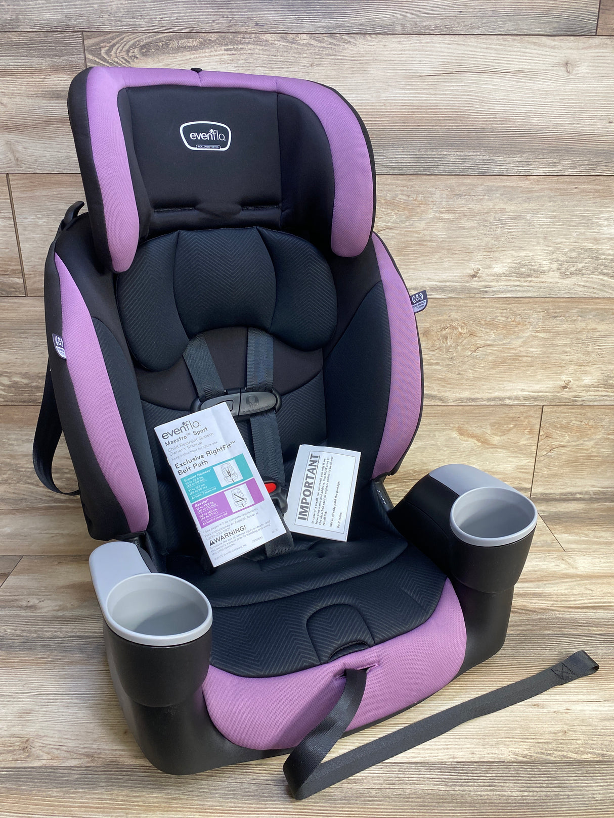 NEW Evenflo Maestro Sport Harness Booster Car Seat in Whitney