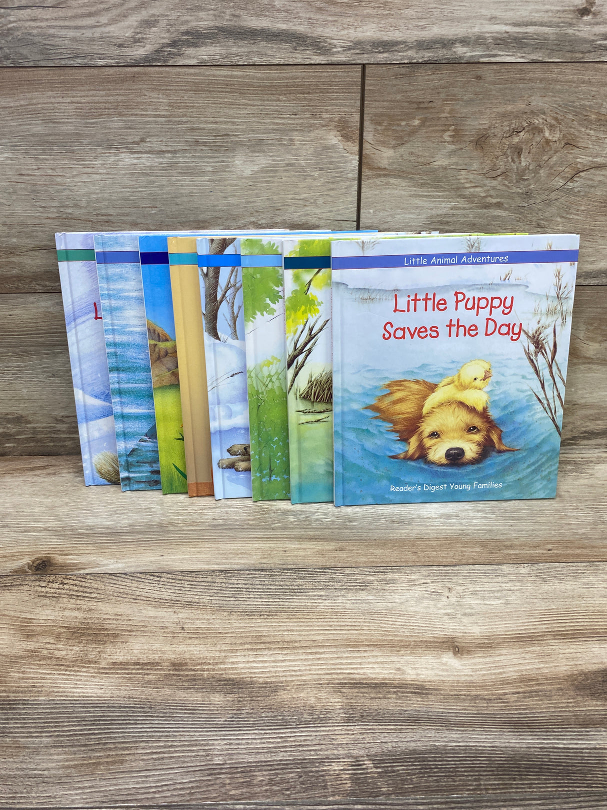 Reader's Digest Young Families Little Animal Adventures Set 8 Hardcover Books