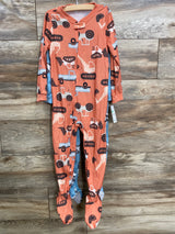 NEW Just One You 2pk Sleepers Cow & Vehicle Print sz 4T