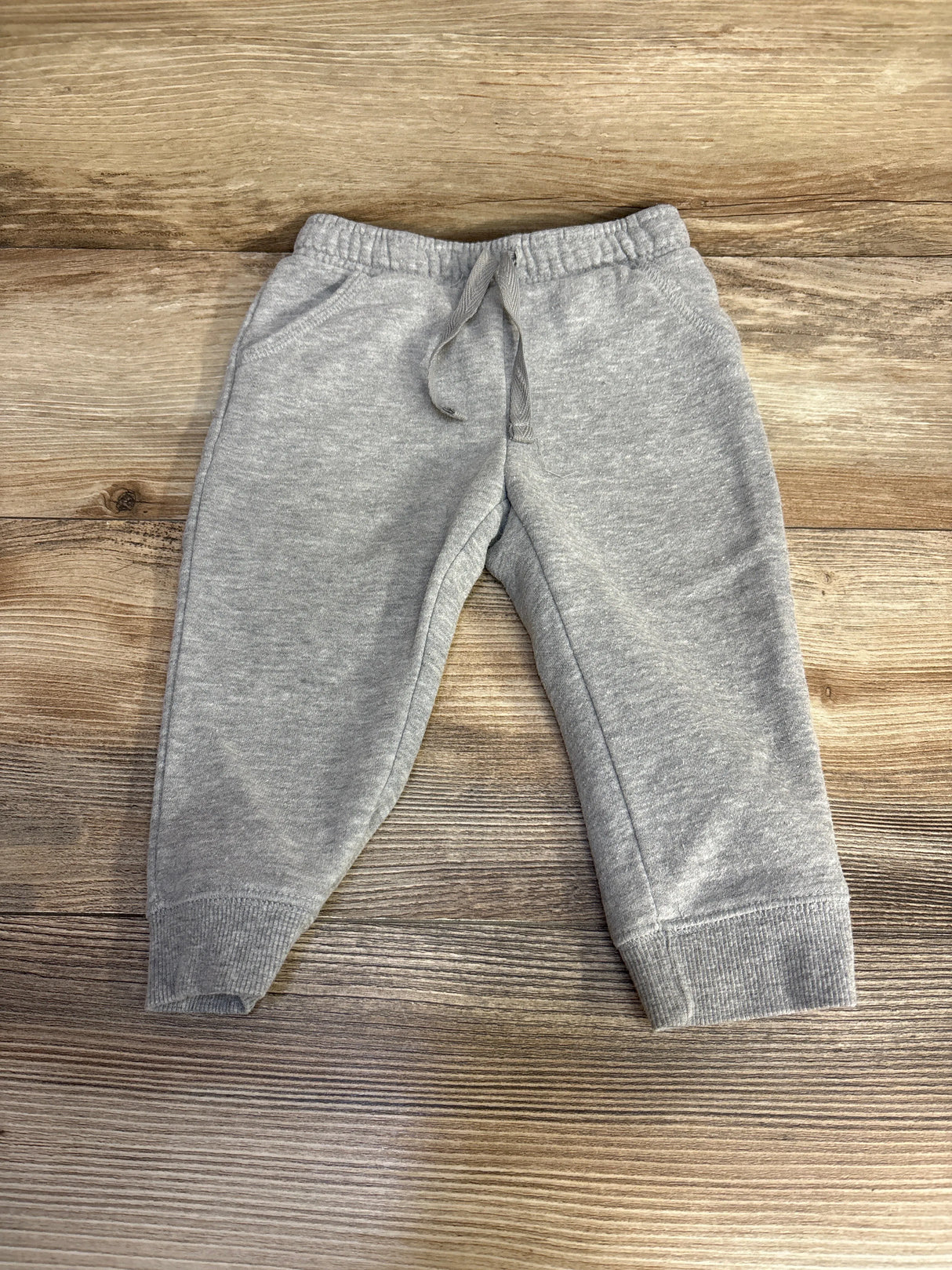Cat & Jack Drawstring Joggers Grey sz 18m - Me n Mommy To Be