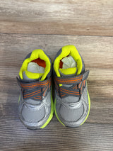 NWOT Saucony Ride Hook & Loop Sneakers Grey sz 5c