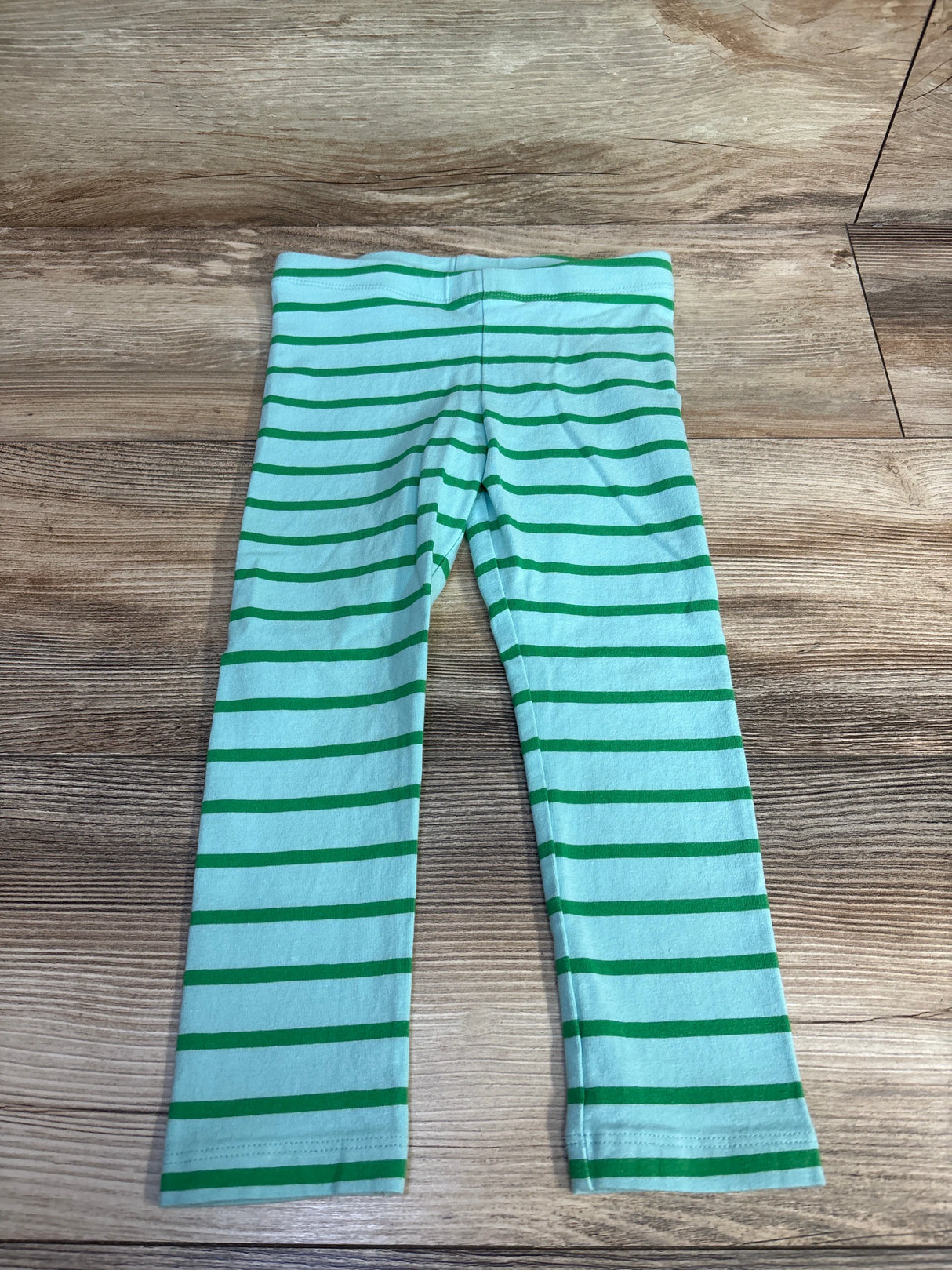 Primary Striped Leggings Mint sz 4T