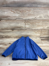 Wonder Nation Full Zip Fleece Jacket Blue sz 4-5T - Me n Mommy To Be
