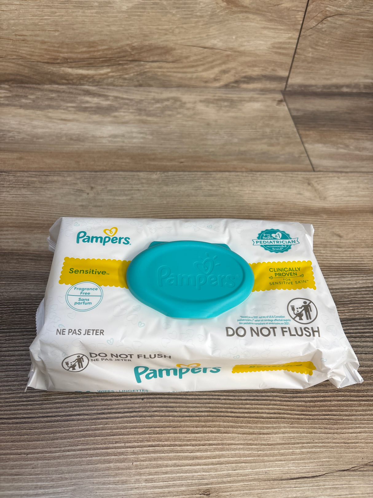 NEW Pampers Sensitive Baby Wet Wipes, 84ct.
