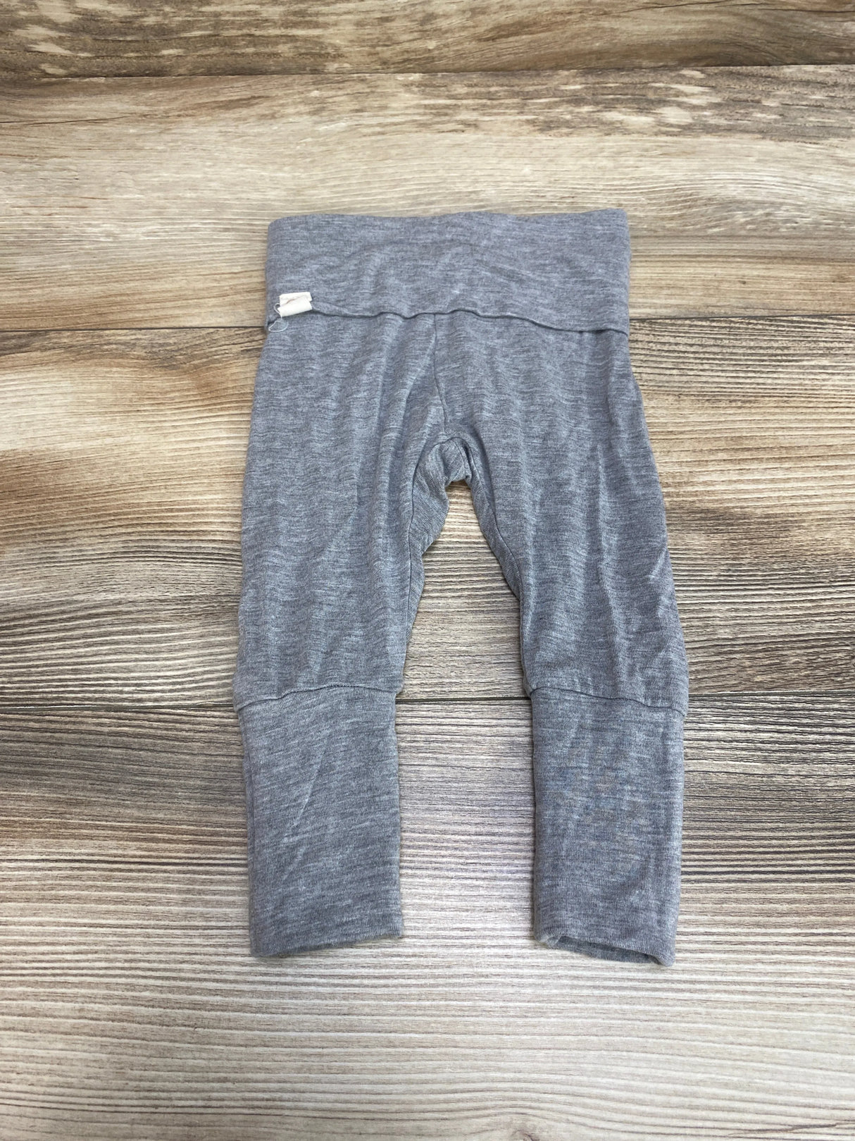 Tenth & Pine Fold Over Footie Leggings Grey sz 3-6m