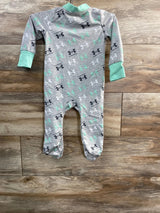 Under Armour Logo Sleeper Grey sz 6-9m