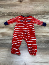 Carter's Striped Little Brother Sleeper Red sz 3m