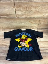 Hysteric Glamour Mini Vintage Shirt Black sz 4T