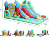 Bounce House with Water Slide and Air Blower
