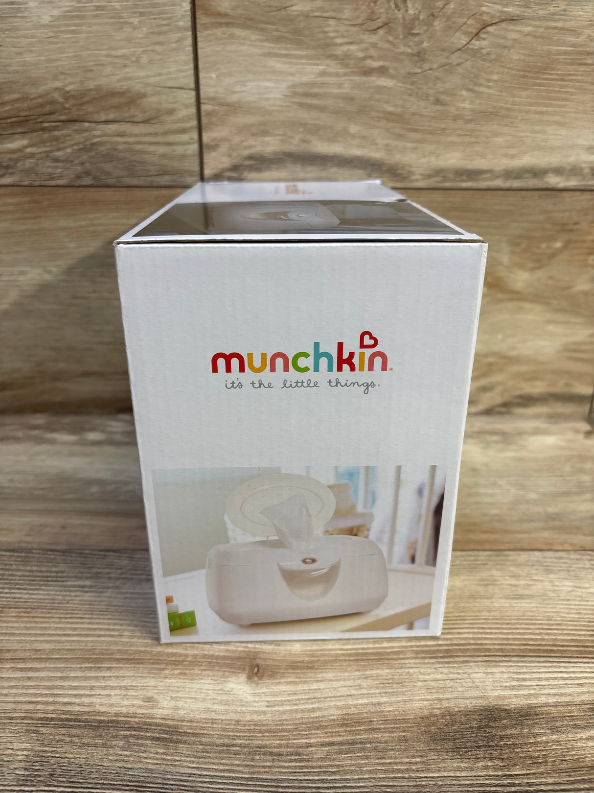 NEW Munchkin Warm Glow Baby Wipe Warmer with Nightlight