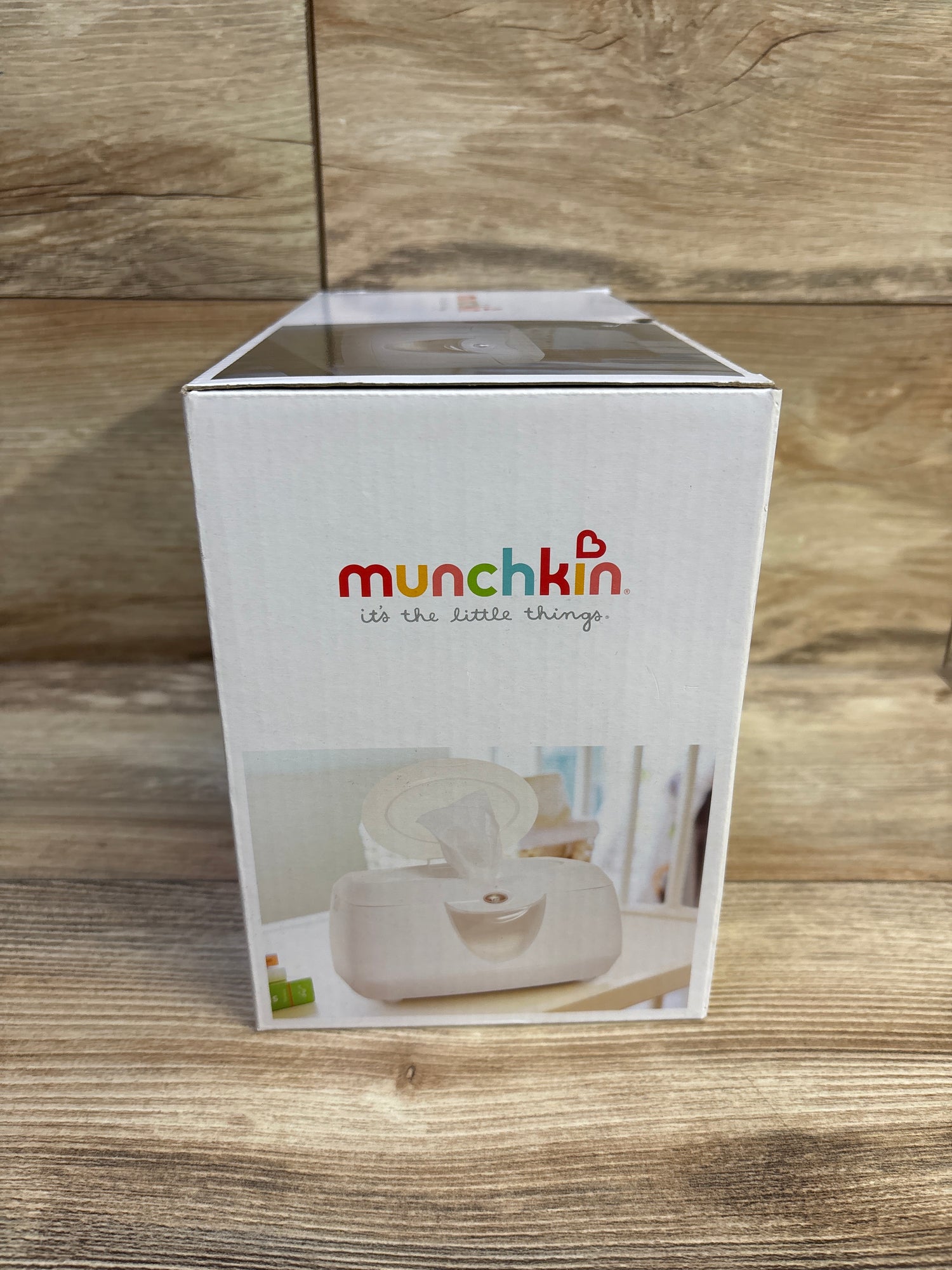 NEW Munchkin Warm Glow Baby Wipe Warmer with Nightlight