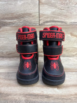 NEW Marvel Spider-Man Light-Up Winter Boots Black sz 7c
