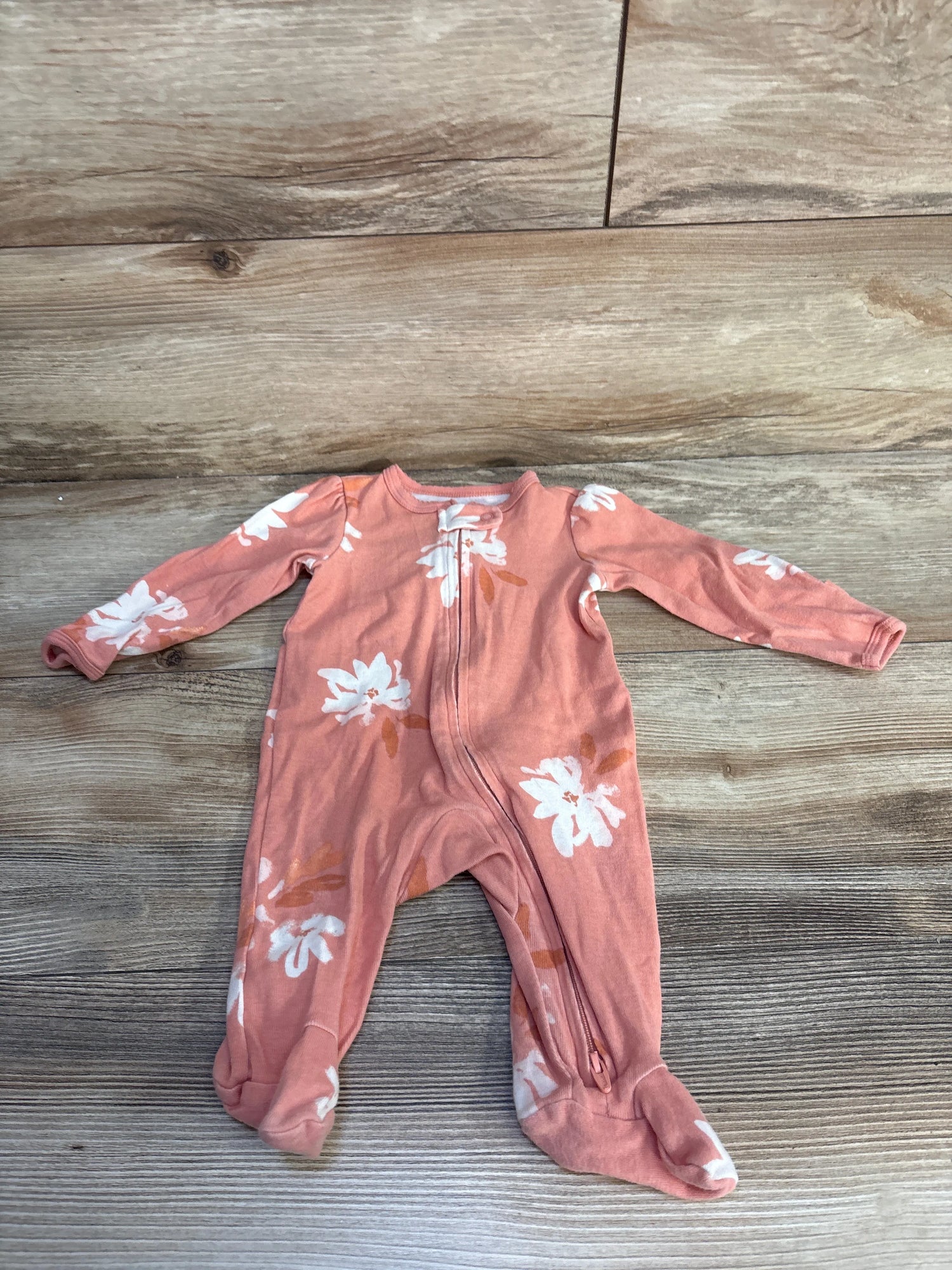 Carter's Floral Sleeper Pink sz 3m