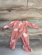 Carter's Floral Sleeper Pink sz 3m