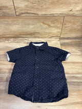 Kenneth Kole Button-Up Shirt Navy sz 2T