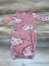 Angel Face Floral Gown Pink sz Newborn