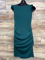 Bhome Maternity Ruffle Sleeve Dress Green sz Small - Me n Mommy To Be