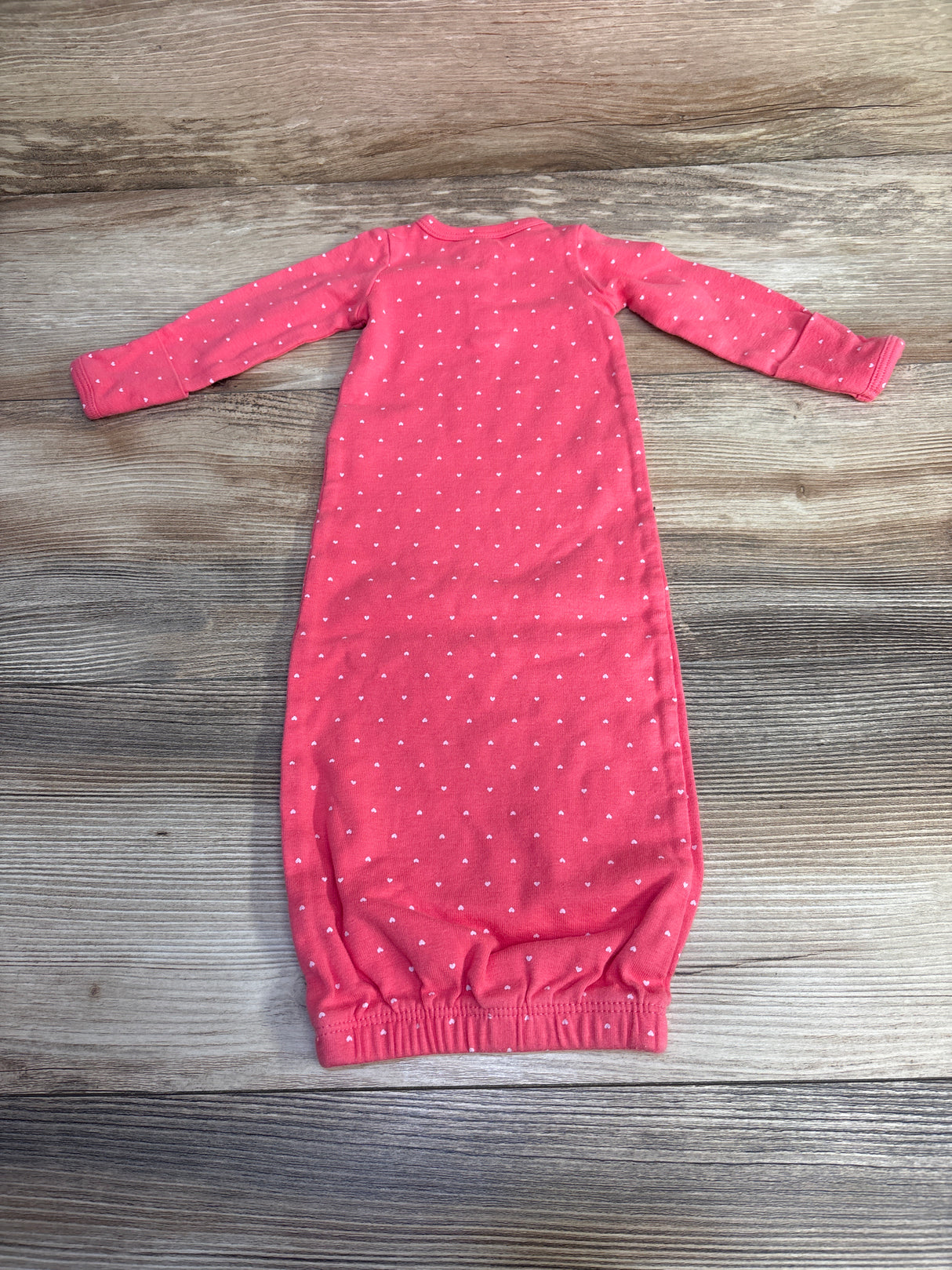 Carter's Heart Sleeper Gown Pink sz One Size