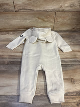 NEW Baby Gap x Disney Mickey Mouse Hooded Coverall Beige sz 6-12m