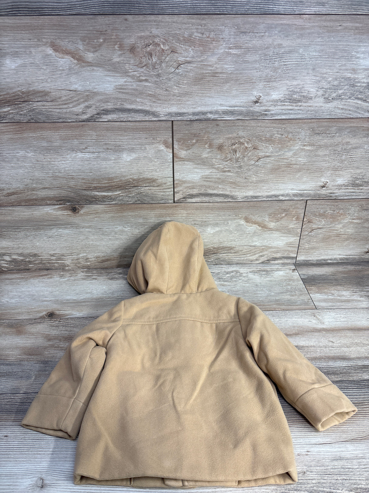 Cat & Jack Toggle Pea Coat Tan sz 18m