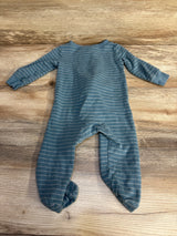 Just One You Striped Sleeper Blue sz 9m - Me n Mommy To Be