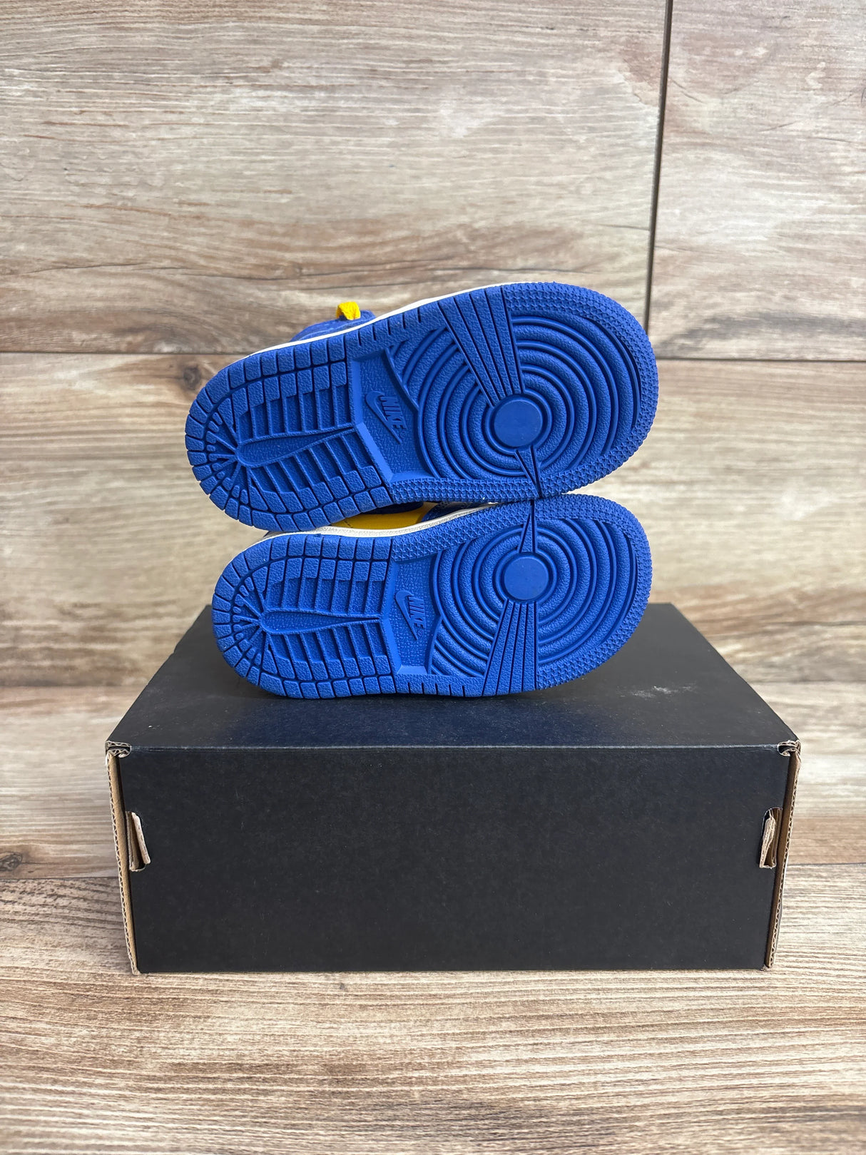 Air Jordan 1 Retro High OG TD 'Reverse Laney' Sneakers sz 5c