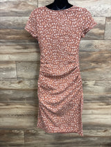 Isabel Maternity Spotted Bodycon Dress sz Large