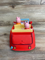 Peppa Pig Family Car w/ Mummy Pig and Peppa Figures