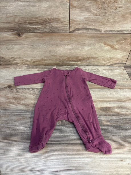 Just One You Floral Sleeper Purple sz 3m - Me n Mommy To Be