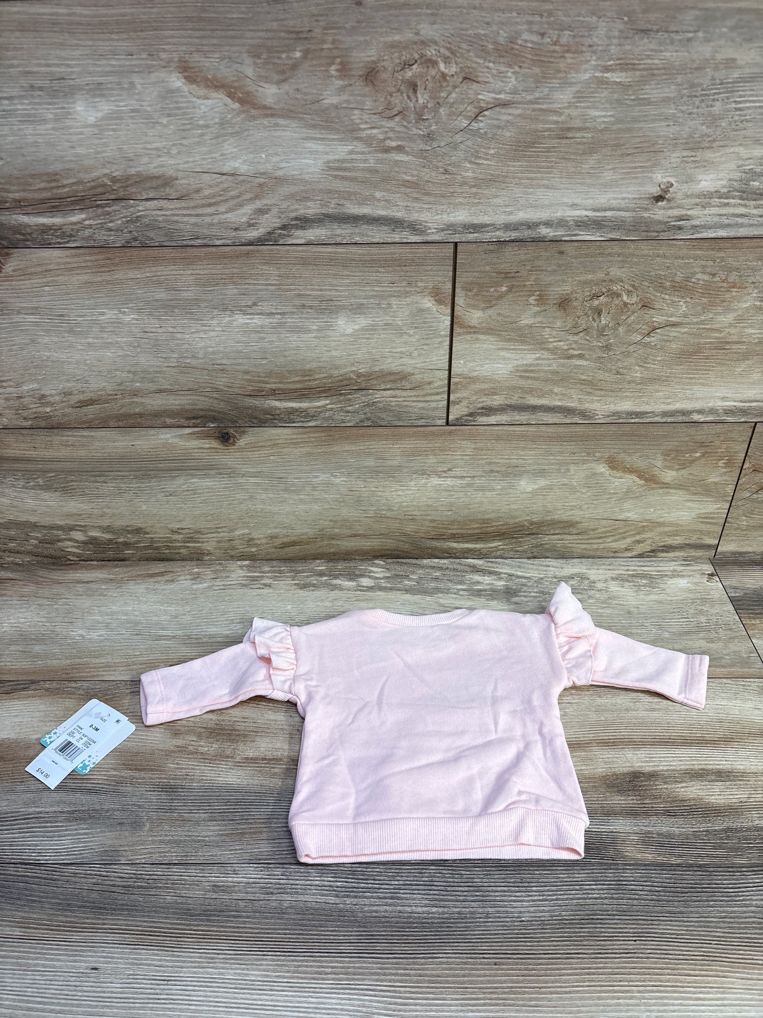 NEW Disney Baby Minnie Mouse Sweatshirt Pink sz 0-3m