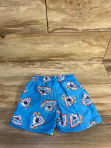 Cat & Jack Shark Swim Trunks Blue sz 4T