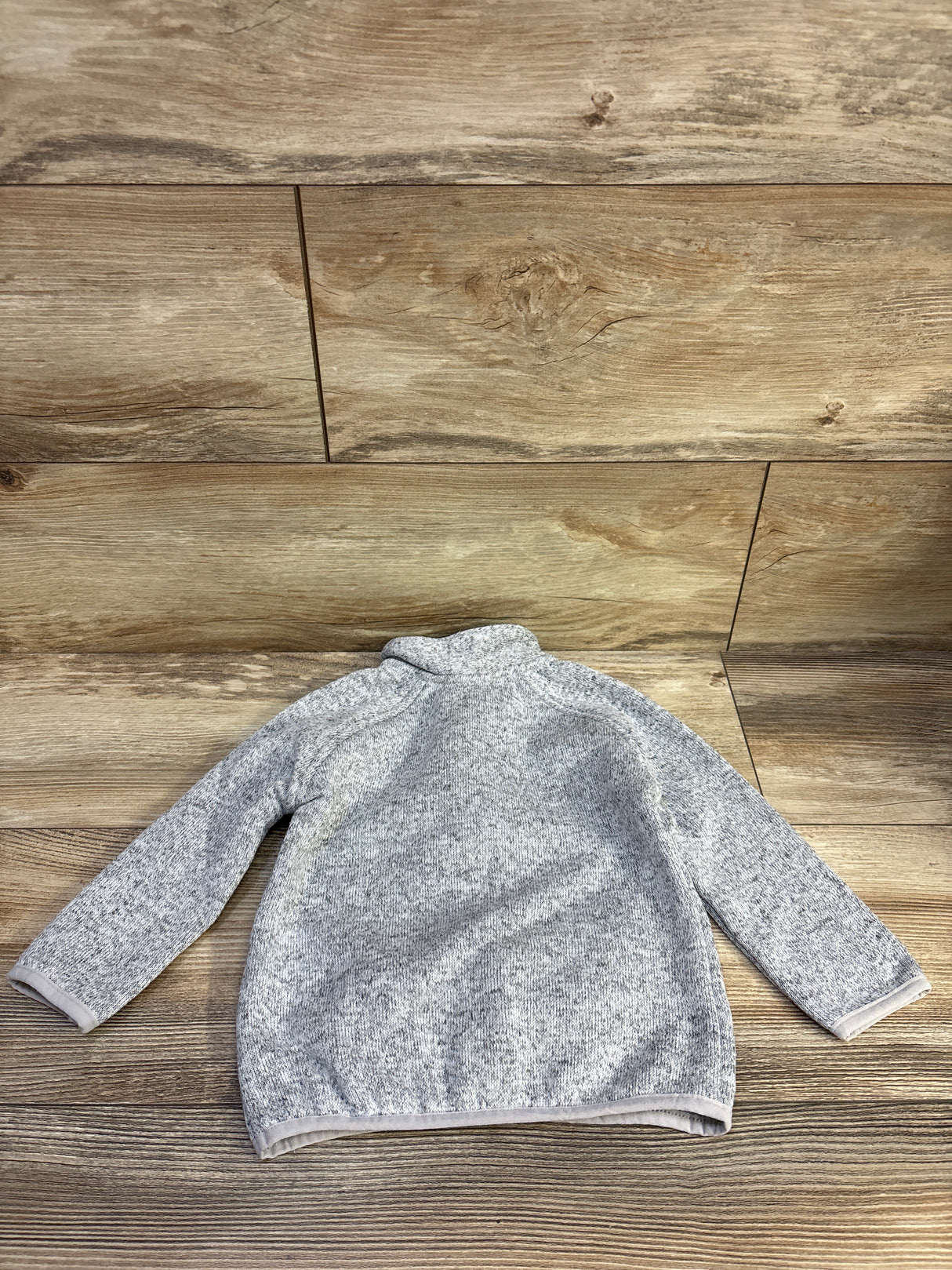 Eddie Bauer Half-Zip Fleece Pullover Sweatshirt Grey sz 2T