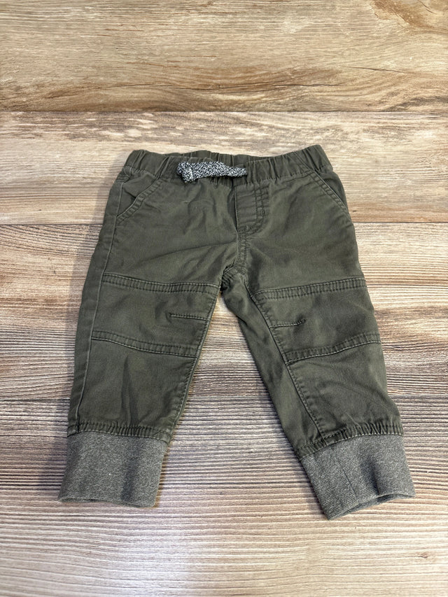 Cat & Jack Drawstring Jogger Pants Green sz 12m - Me n Mommy To Be
