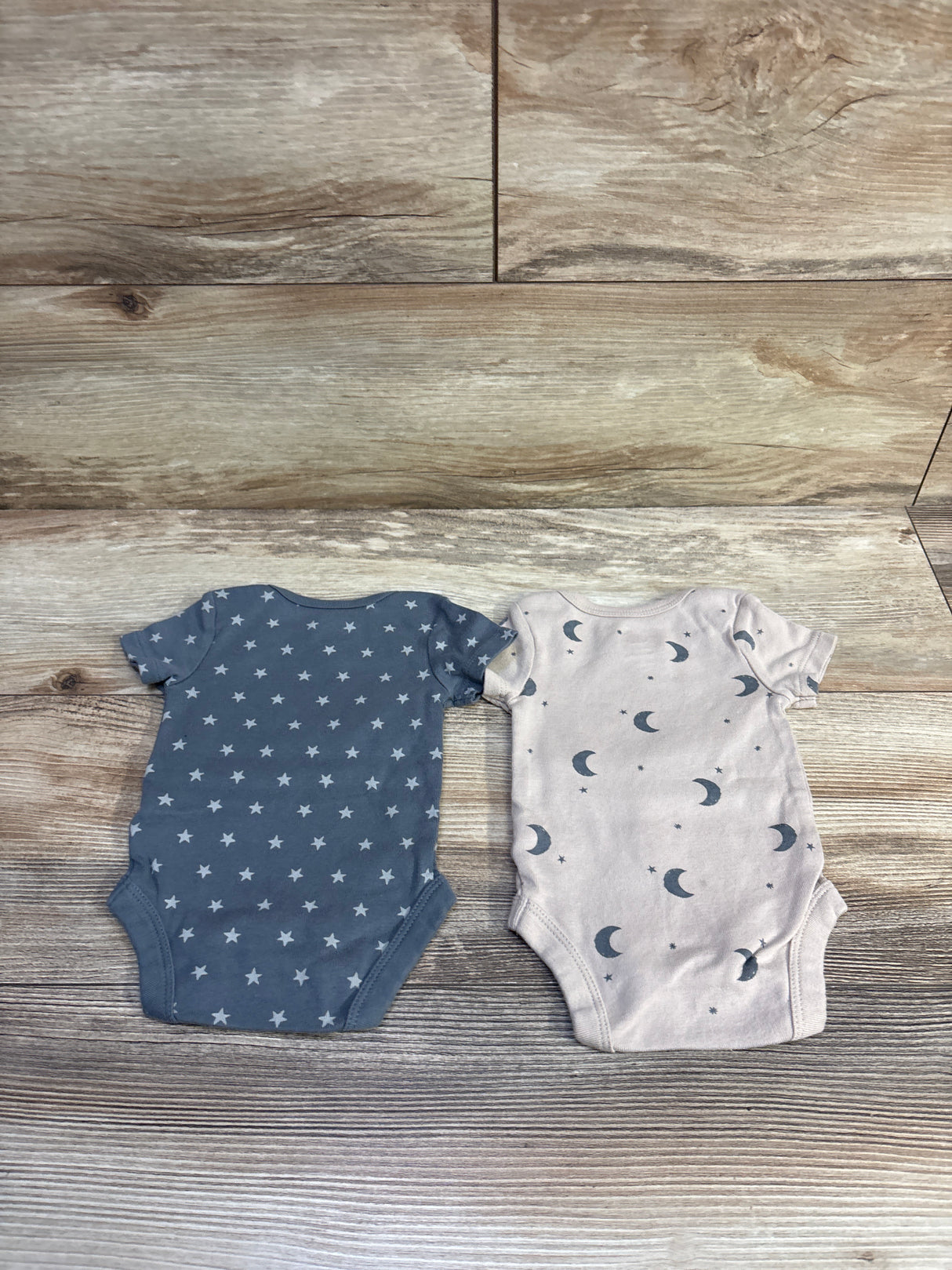 Cloud Island 2pk Bodysuits Tan sz Newborn