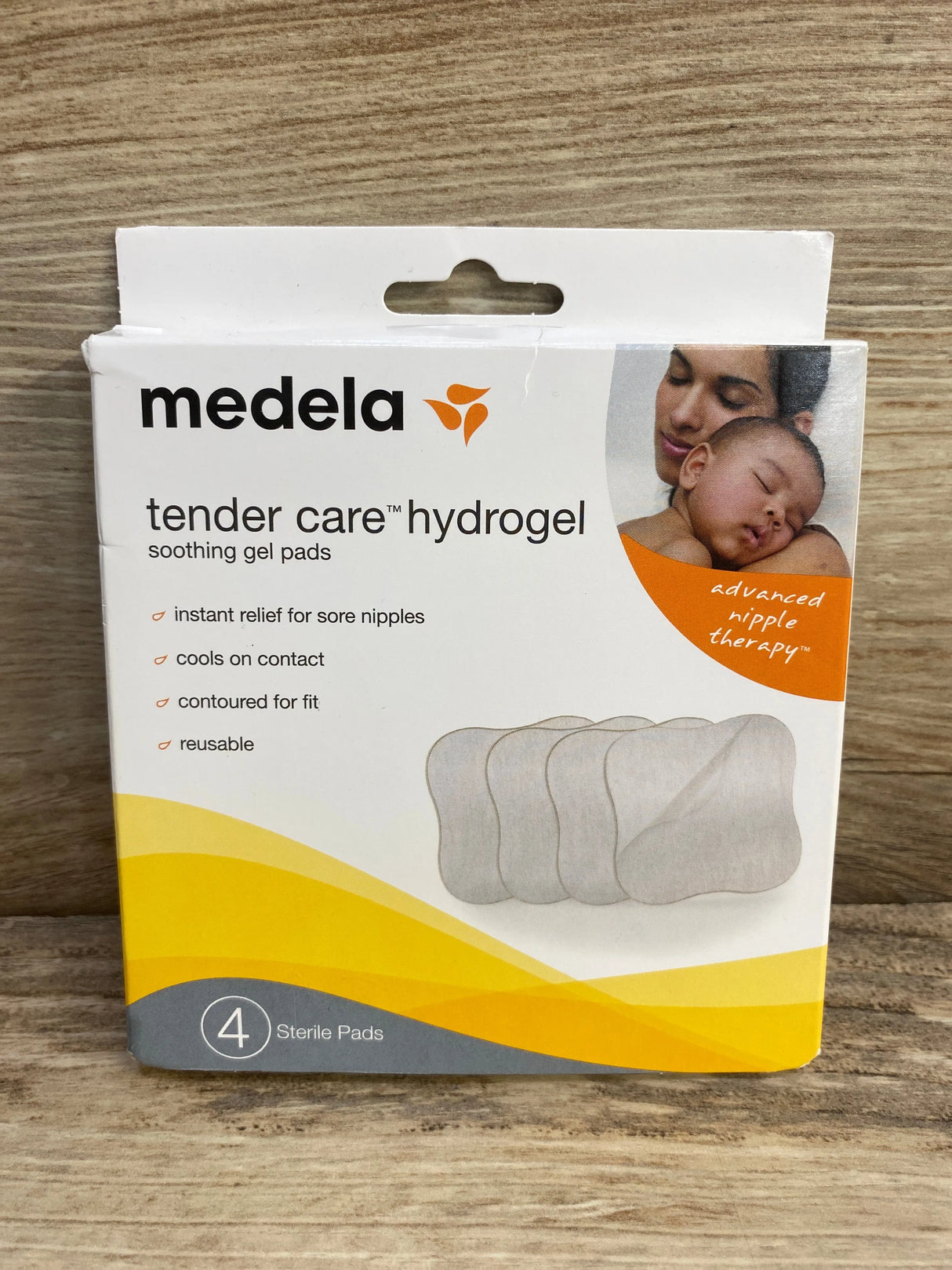 NEW Medela Tender Care HydroGel Pads - 4pk