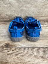 OshKosh B'gosh Myla Bump Toe Sandal Blue Sz 7c