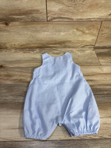 Harry & Violet Gingham Shortie Romper Blue sz 18m