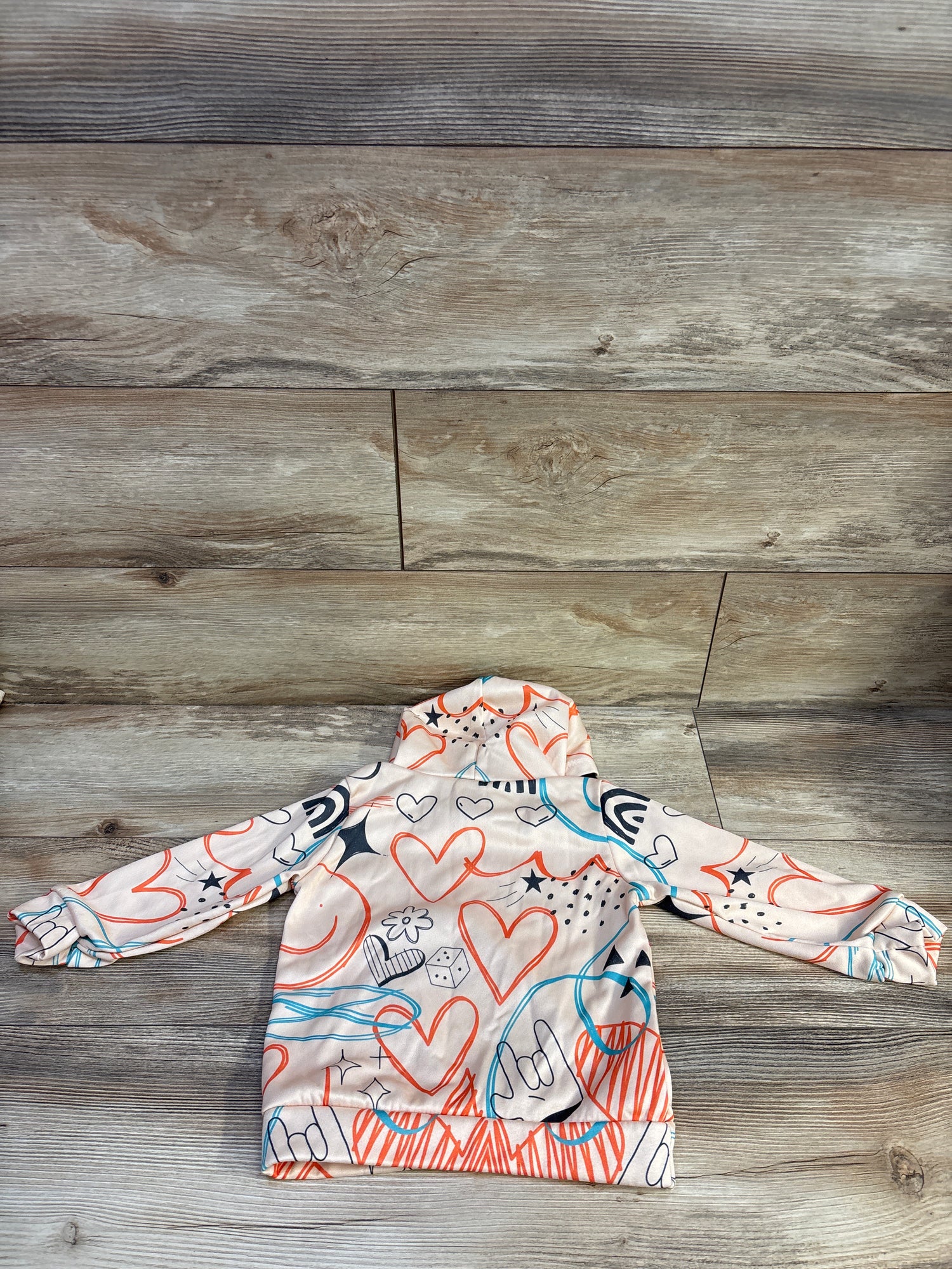 Mickey Mouse Pullover Sweatshirt Beige sz 3-4T