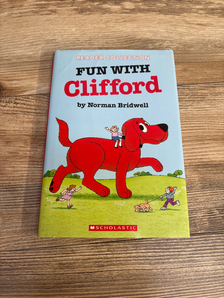 Fun with Clifford Hardcover Book - Me n Mommy To Be