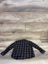 Old Navy Button Up Flannel Black sz 4T