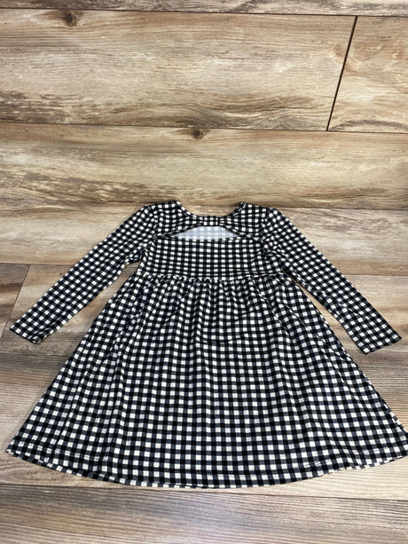 Member's Mark Gingham Dress Black sz 4T - Me n Mommy To Be