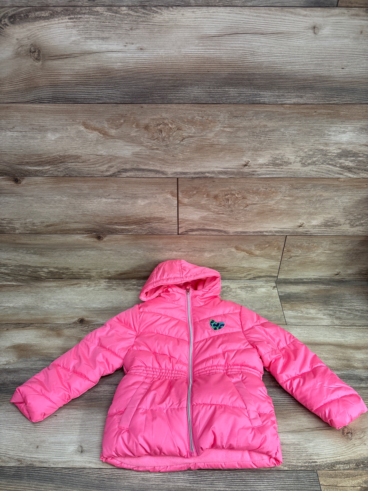 Pink Platinum Fleece Lined Puffer Jacket Pink sz 4T