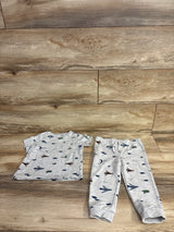 First Impressions 2pc Shirt & Joggers Set Grey sz 24m