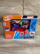 NEW Nerf Marvel Captain America Dart Blaster