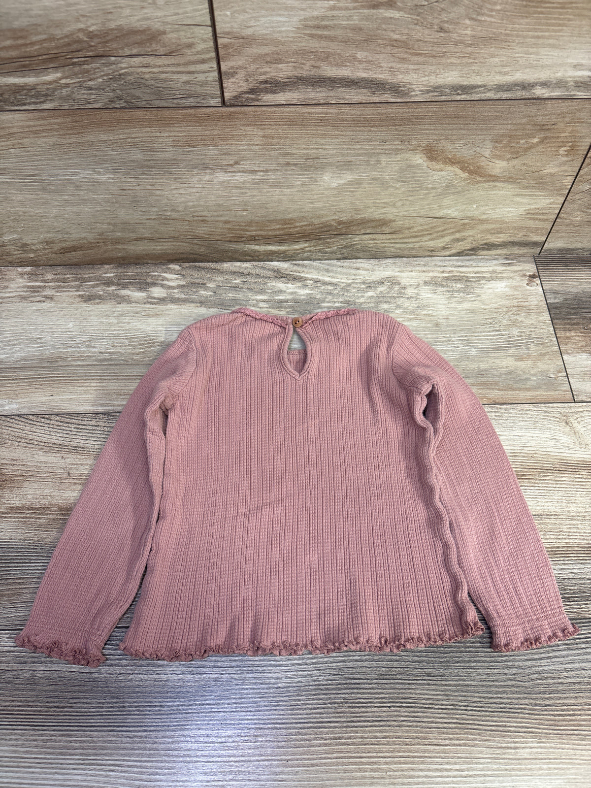 Zara Long Sleeve Knit Shirt Pink sz 3-4T