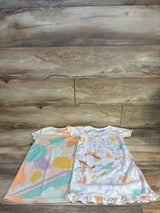 Carter's 2pk Loose Fit Night Gowns White sz 2-3T